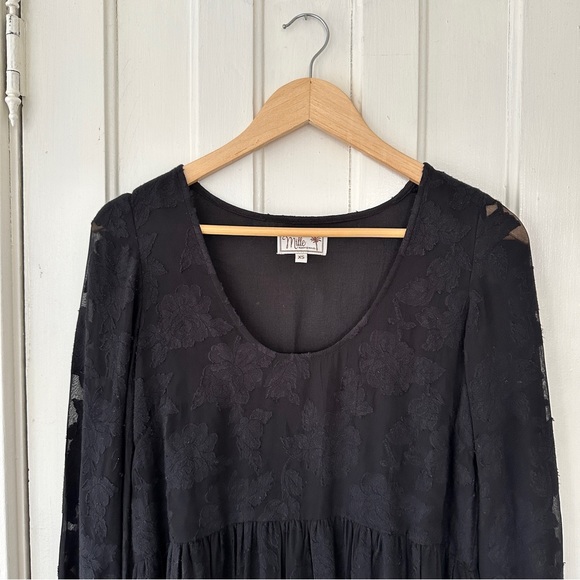 NWOT Mille Celeste Dress in Black - Picture 3 of 3